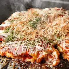 【まんぞくコース】◇もんじゃ、お好み焼き、焼そばなど人気定番メニューが集結の２.５時間コース！！